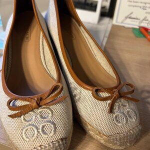 Coach Espadrille Wedge Heel Shoes
